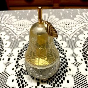 Vintage Avon Perfume Bottle in the Shape of a Pear